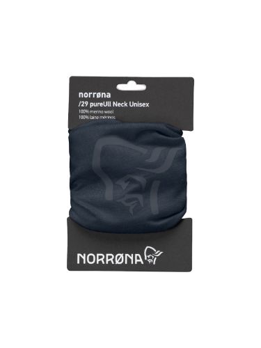 Hals i ull fra Norrøna i fargen Indigo Night