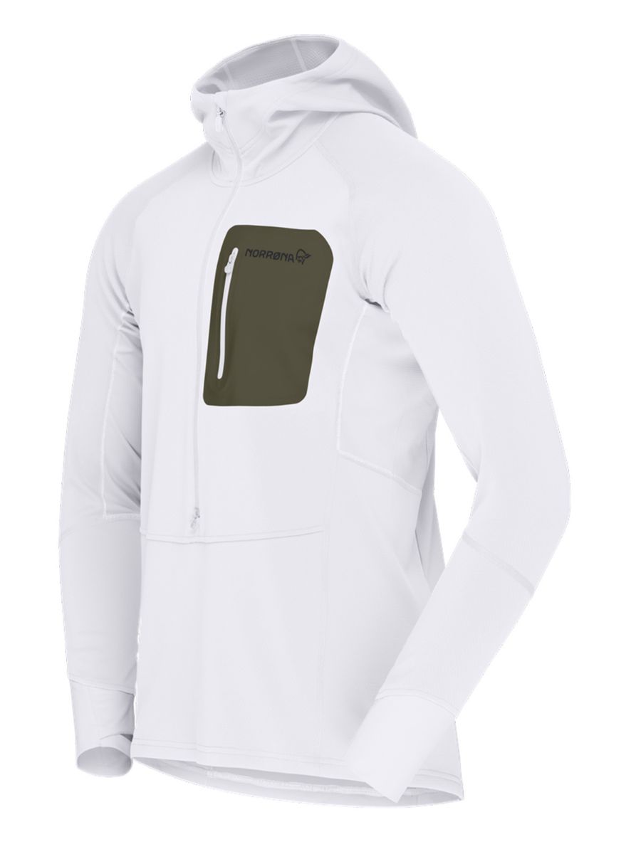 Tynn genser til herre fra Norrøna med utrolig varme-til-vekt forhold