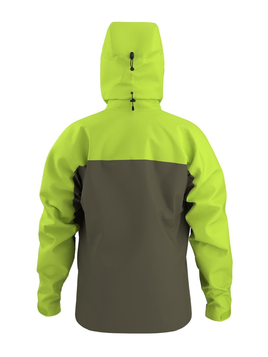 Allsidig og robust skalljakke til herre fra Arcteryx i fargen Mantis Tatsu