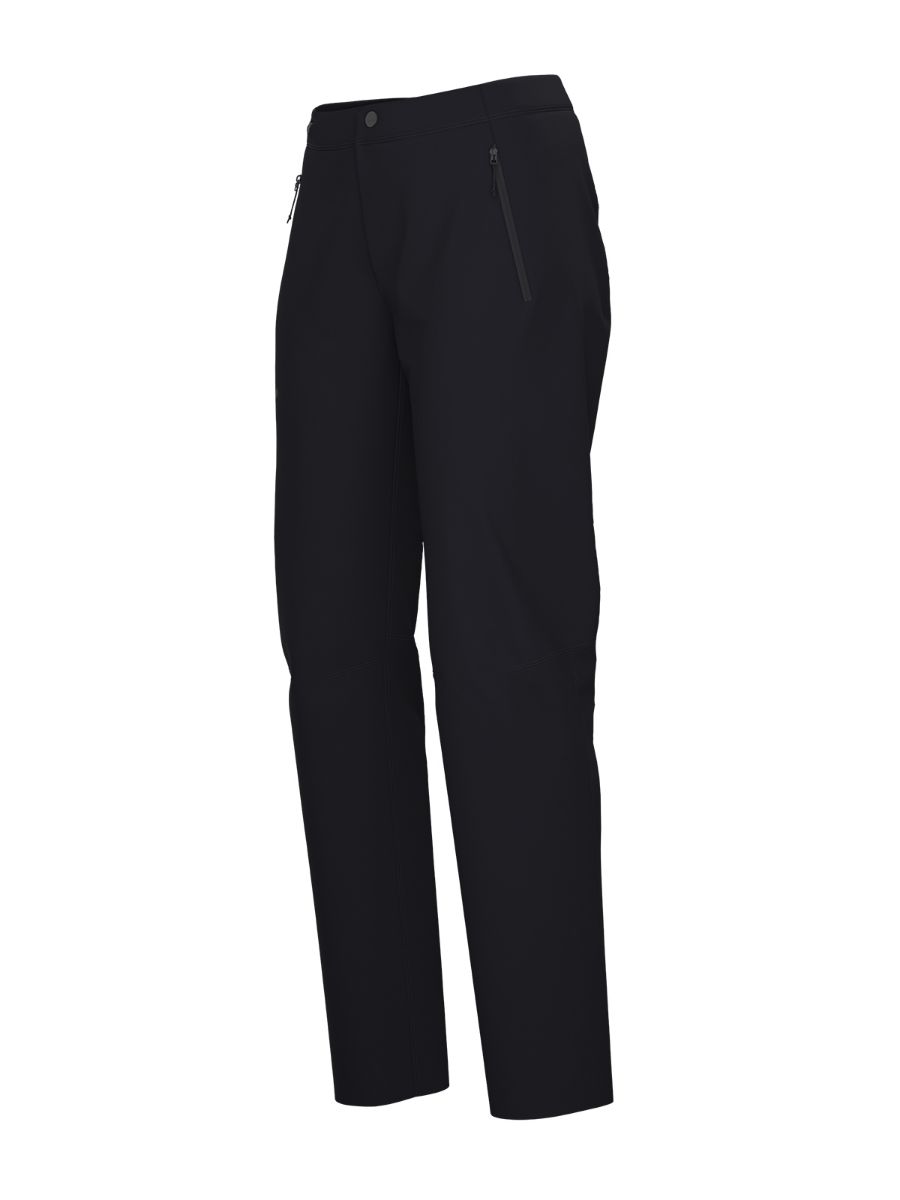 Lett og allsidig softshellbukse til dame fra Arcteryx i fargen Black