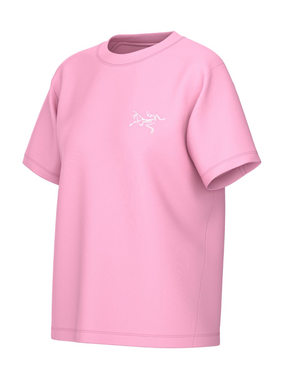 Teknisk og allsidig t-skjorte til dame fra Arcteryx i fargen Pineberry