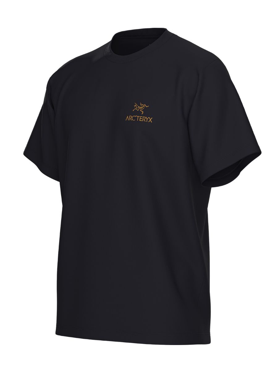 Bomullst-skjorte til herre i fargen 24k Black fra ArcTeryx