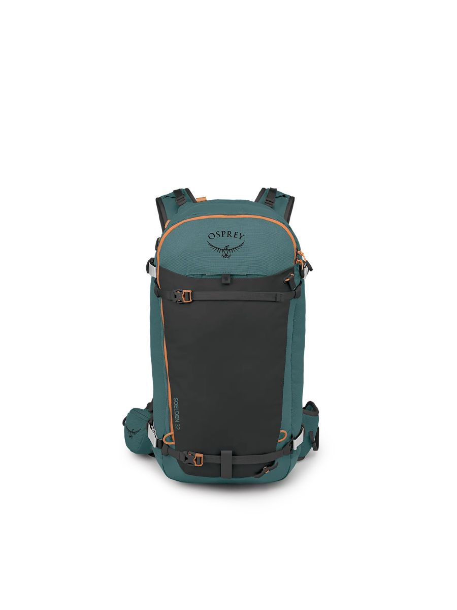 Praktisk og romslig dagstursekk fra Osprey som kan bære snowboard eller slalomski!