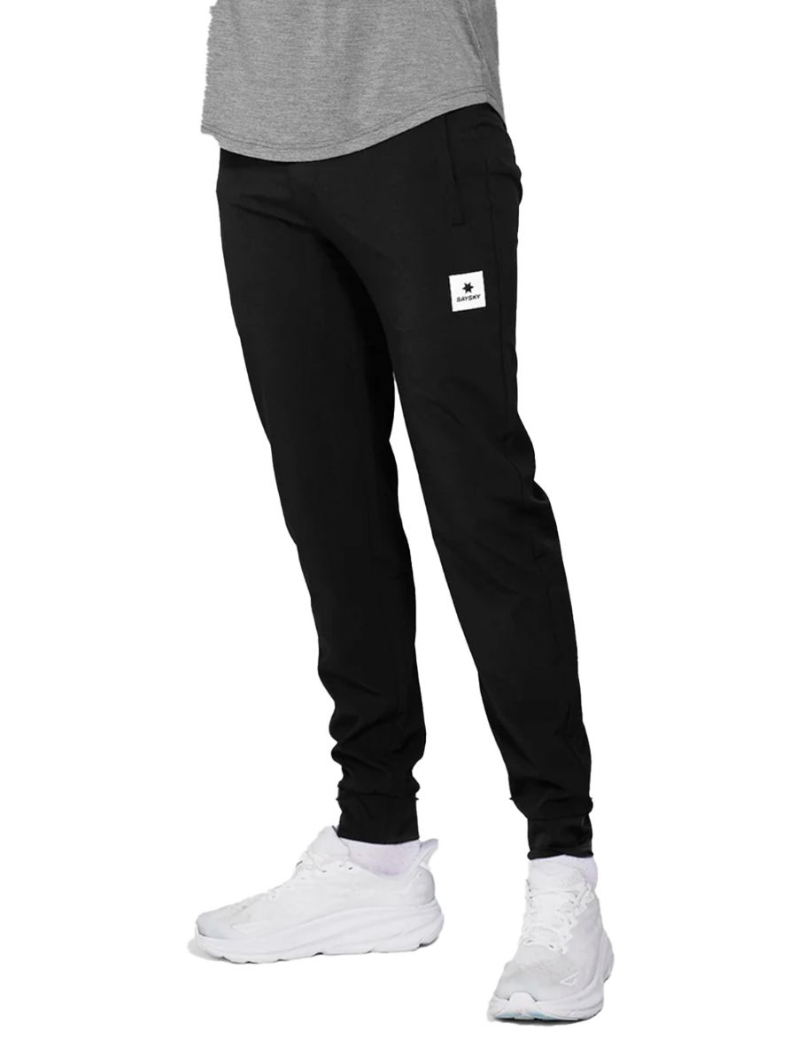 Komfortabel og allsidig bukse til dame og herre fra SaySky i fargen black