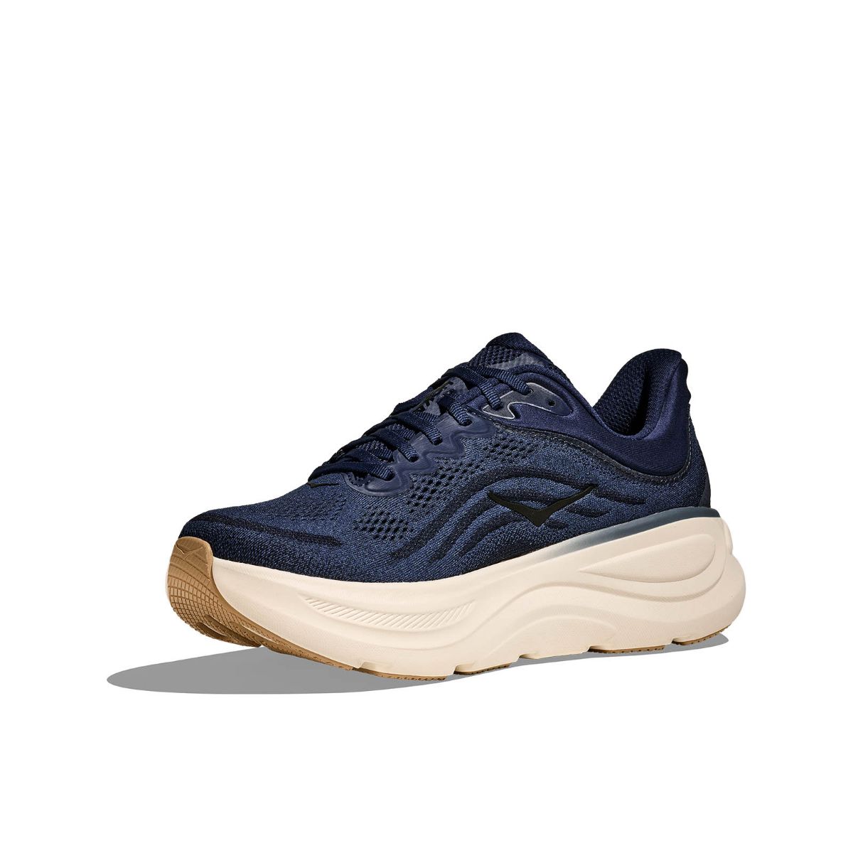 Bondi 9 Wide til herre fra Hoka i fargen Midnigth Blue Varsity Navy
