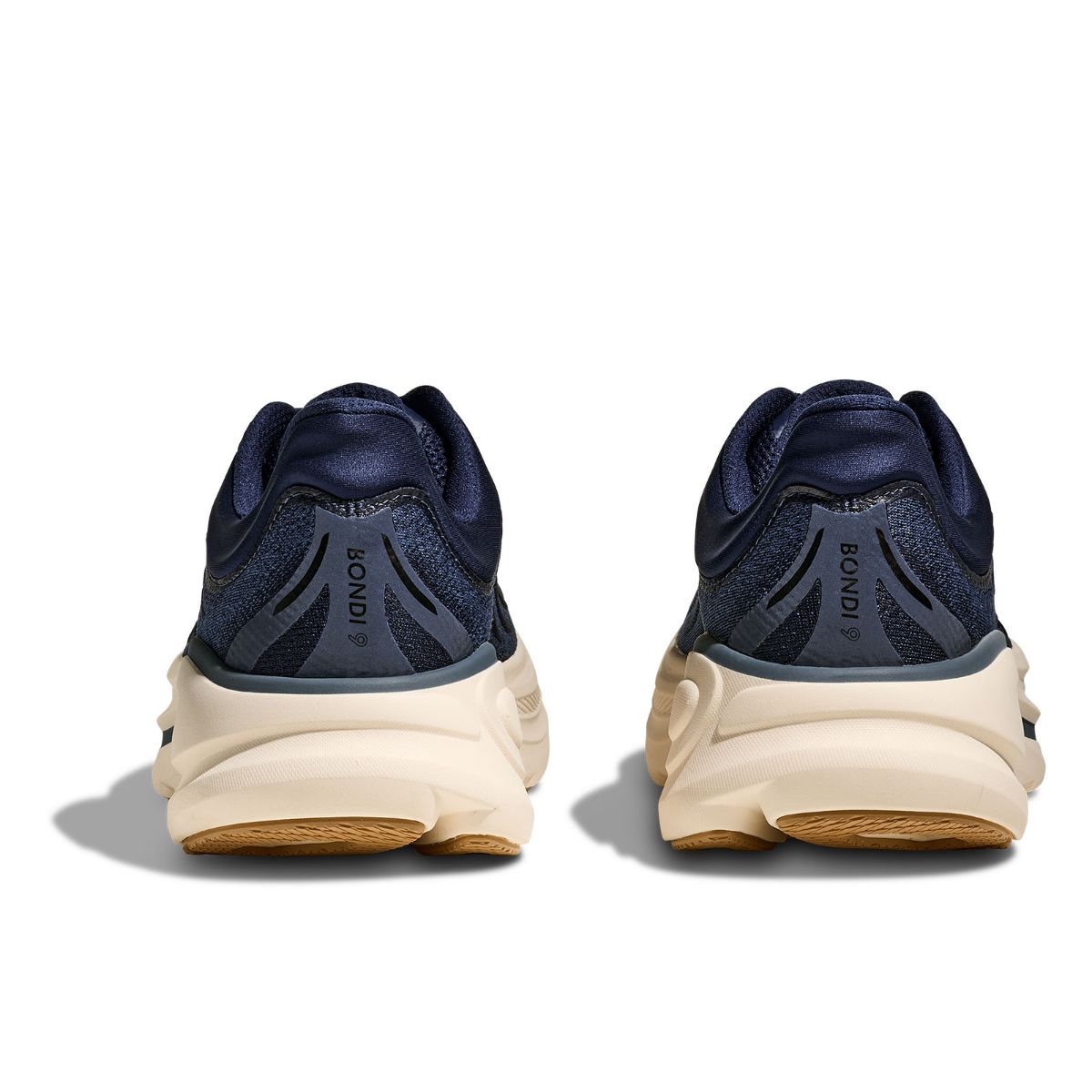 Bondi 9 Wide til herre fra Hoka i fargen Midnigth Blue Varsity Navy