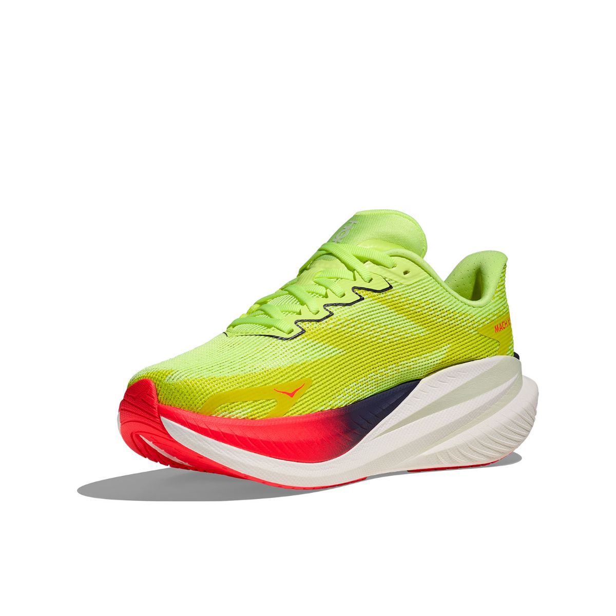 Lette og responsive løpesko fra Hoka til herre i fargen Neon Yuzu Squid Ink