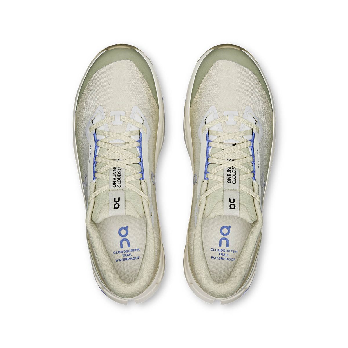Vanntett terreng løpesko til herre fra On i fargen Ghost Chalk