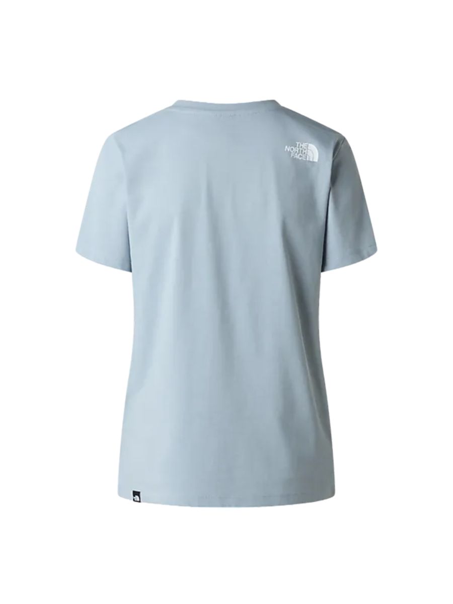 Allsidig bomullst-skjorte til dame fra The North Face med trykk på ryggen