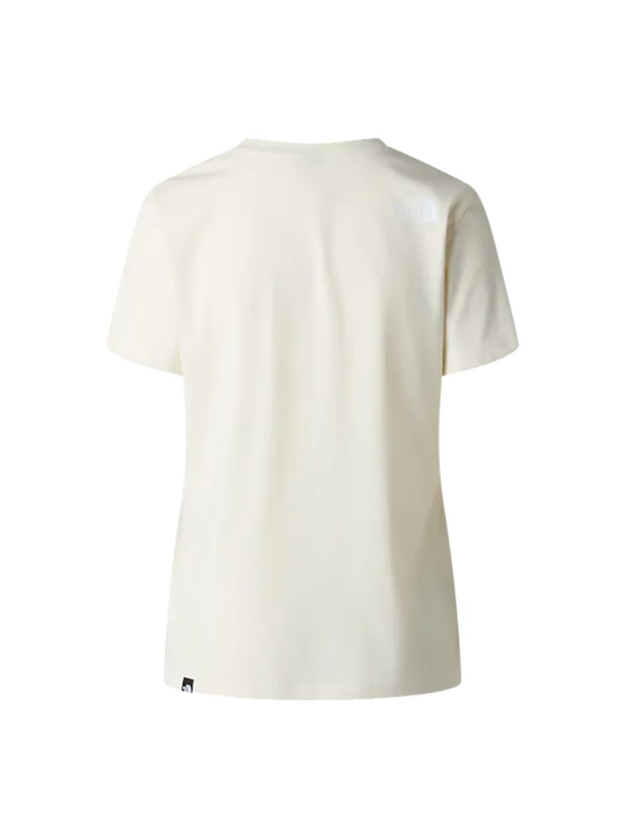 T-skjorte i bomull fra The North Face til dame i fargen White Dune