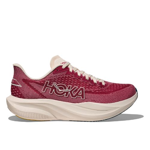 Mach 7 til dame fra Hoka i fargen Lingonberry Cranberry