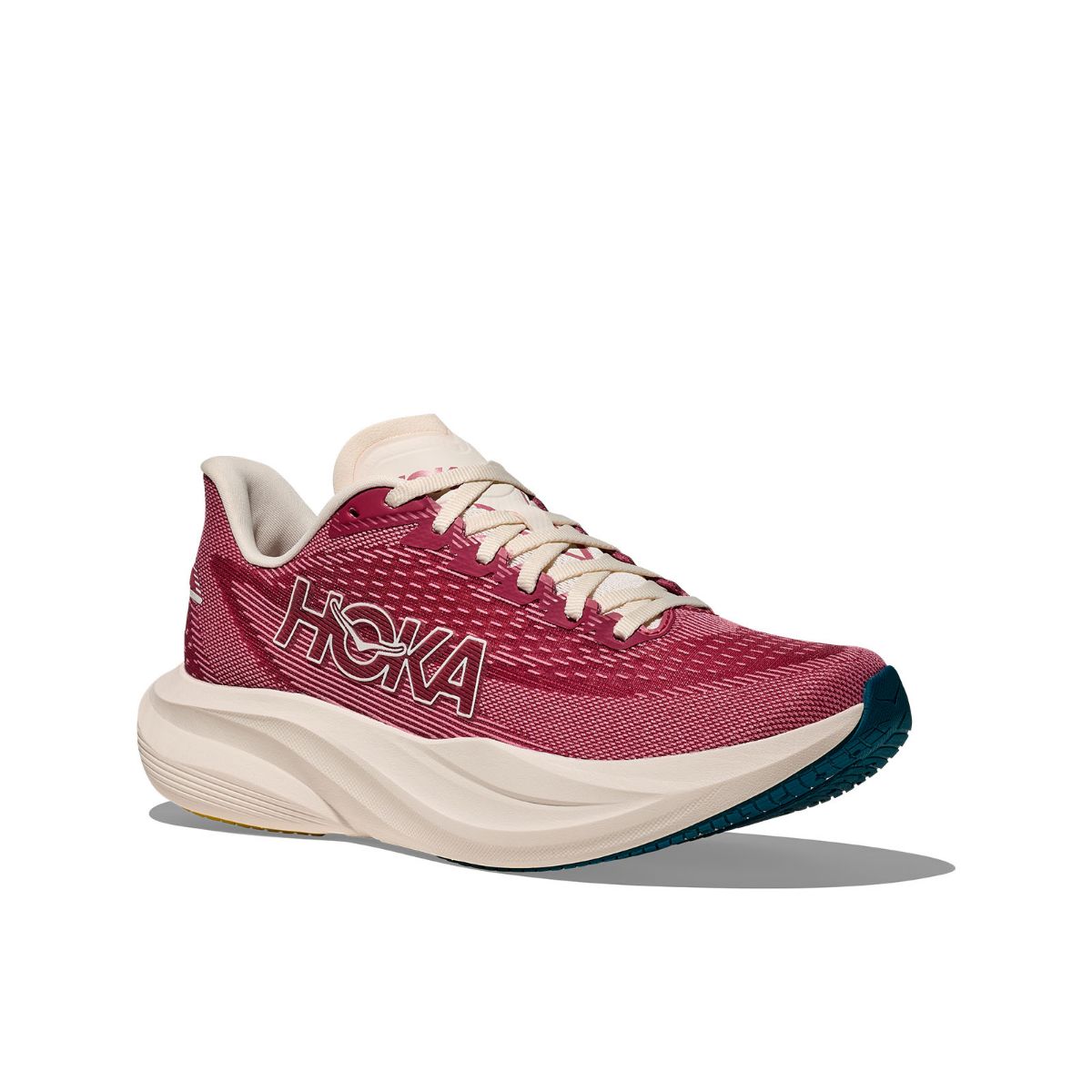 Mach 7 til dame fra Hoka i fargen Lingonberry Cranberry