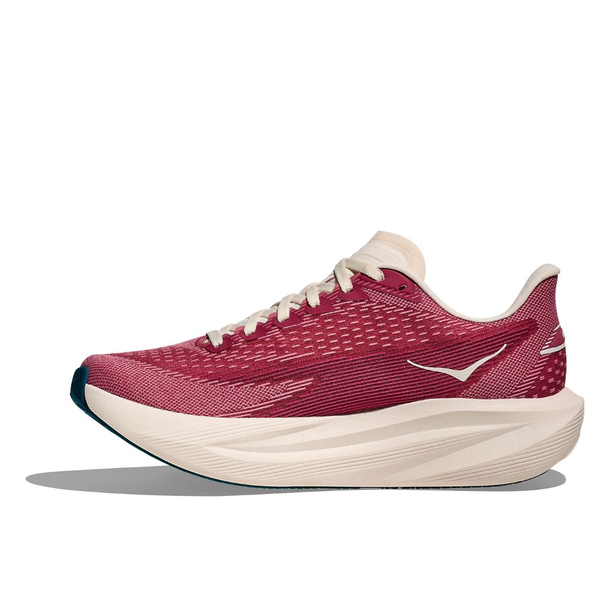 Mach 7 til dame fra Hoka i fargen Lingonberry Cranberry