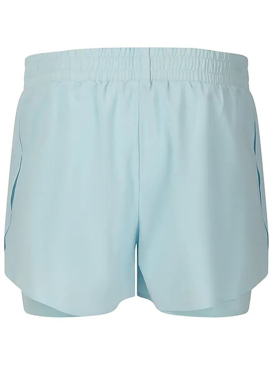 2 i 1 treningsshorts til dame fra Workout i fargen Winter Sky