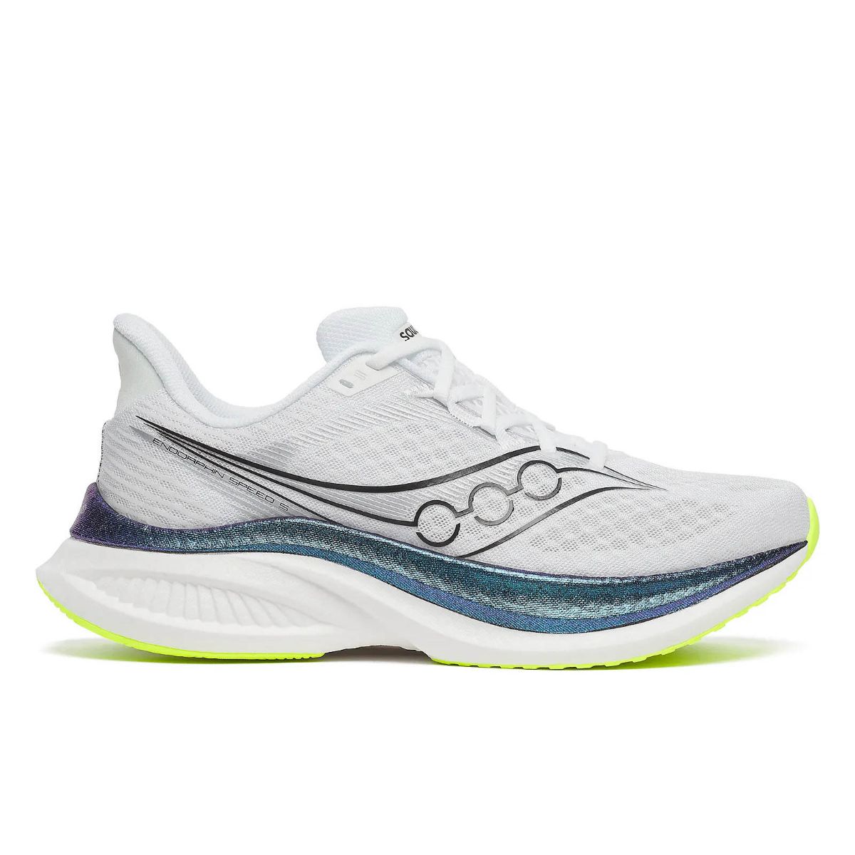 Løpesko fra Saucony- Endorphin Speed 5 i fargen White Nightsky