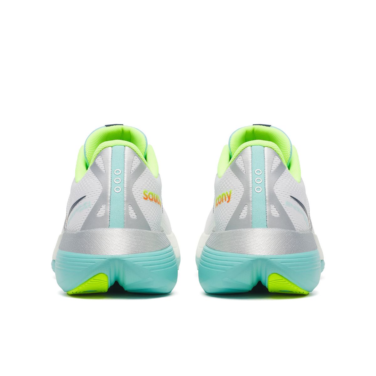 Løpesko til dame fra Saucony- Endorphin Speed 5 i fargen White Aqua