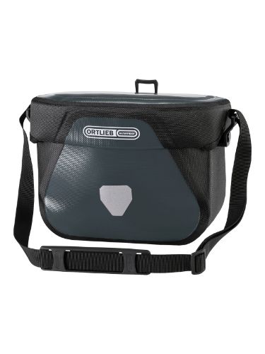 Sykkelveske fra Ortlieb som rommer 6,5 L i fargen Asphalt Black