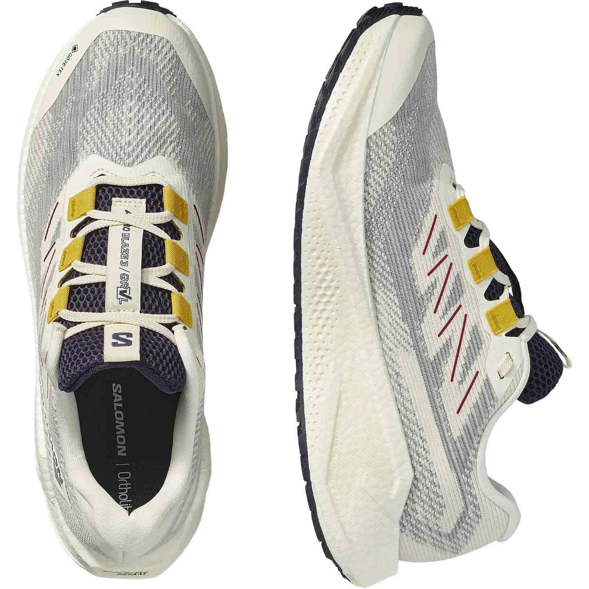 Lett løpesko fra Salomon for terreng, med Gore-Tex membran