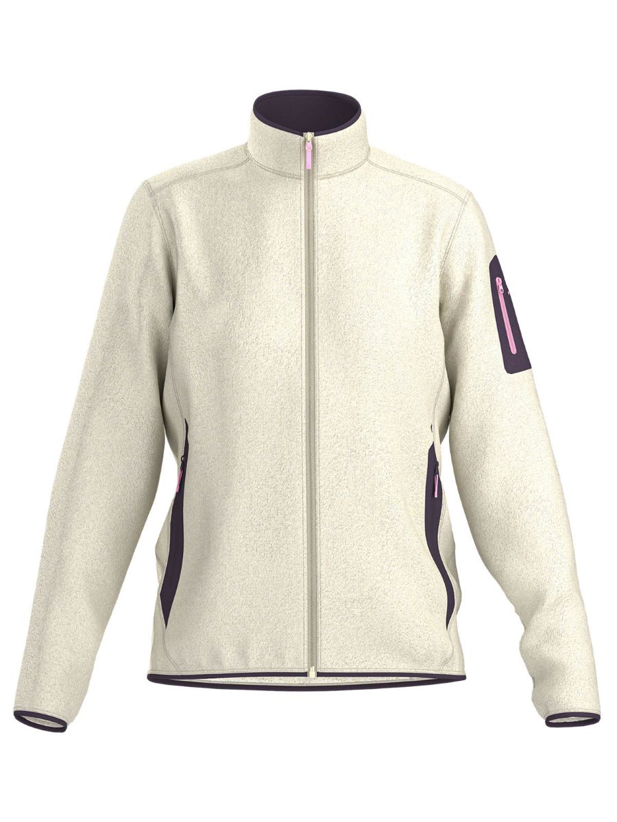 Allsidig og komfortabel fleecejakke til dame fra Arcteryx
