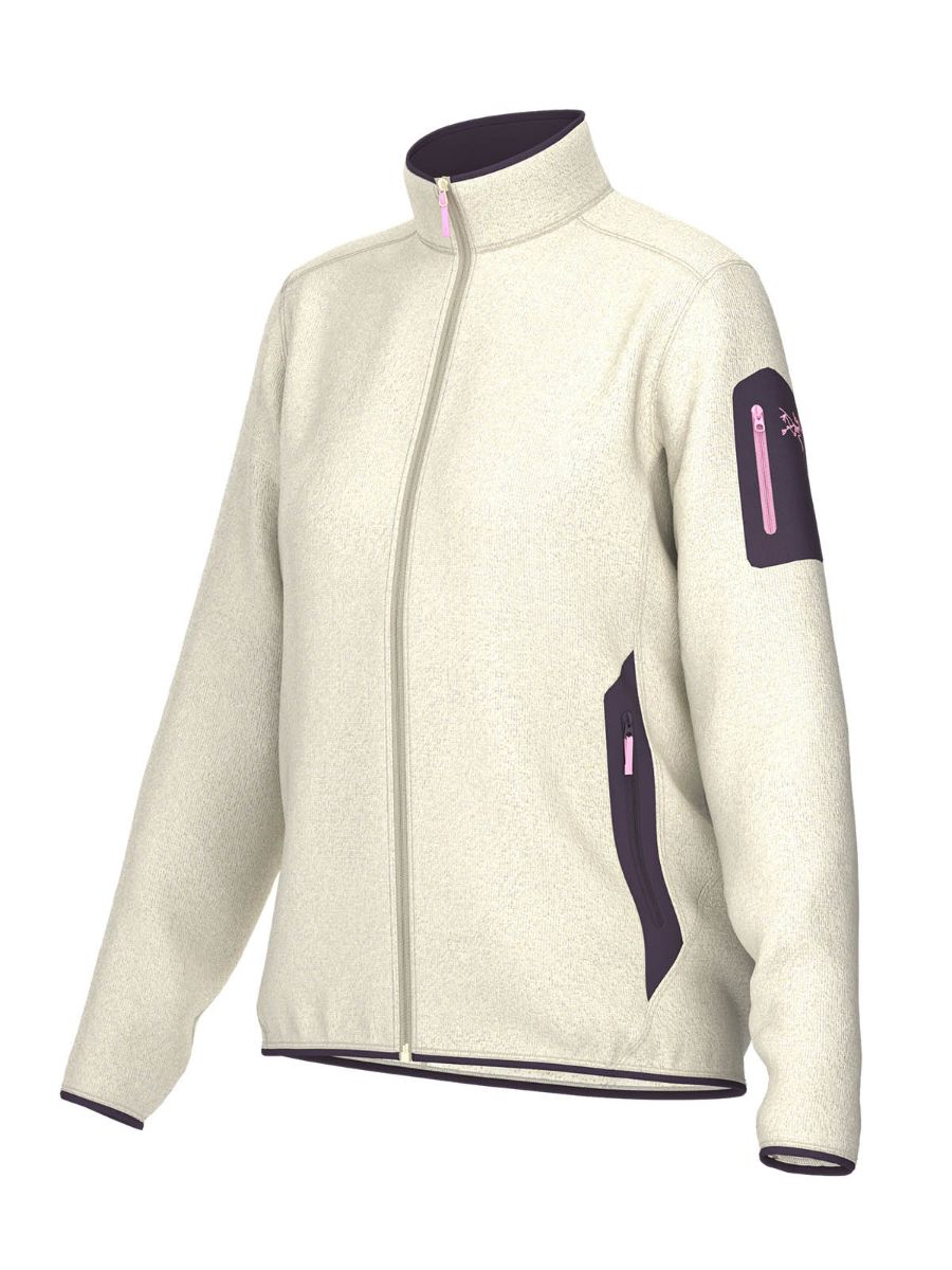 Allsidig og komfortabel fleecejakke til dame fra Arcteryx
