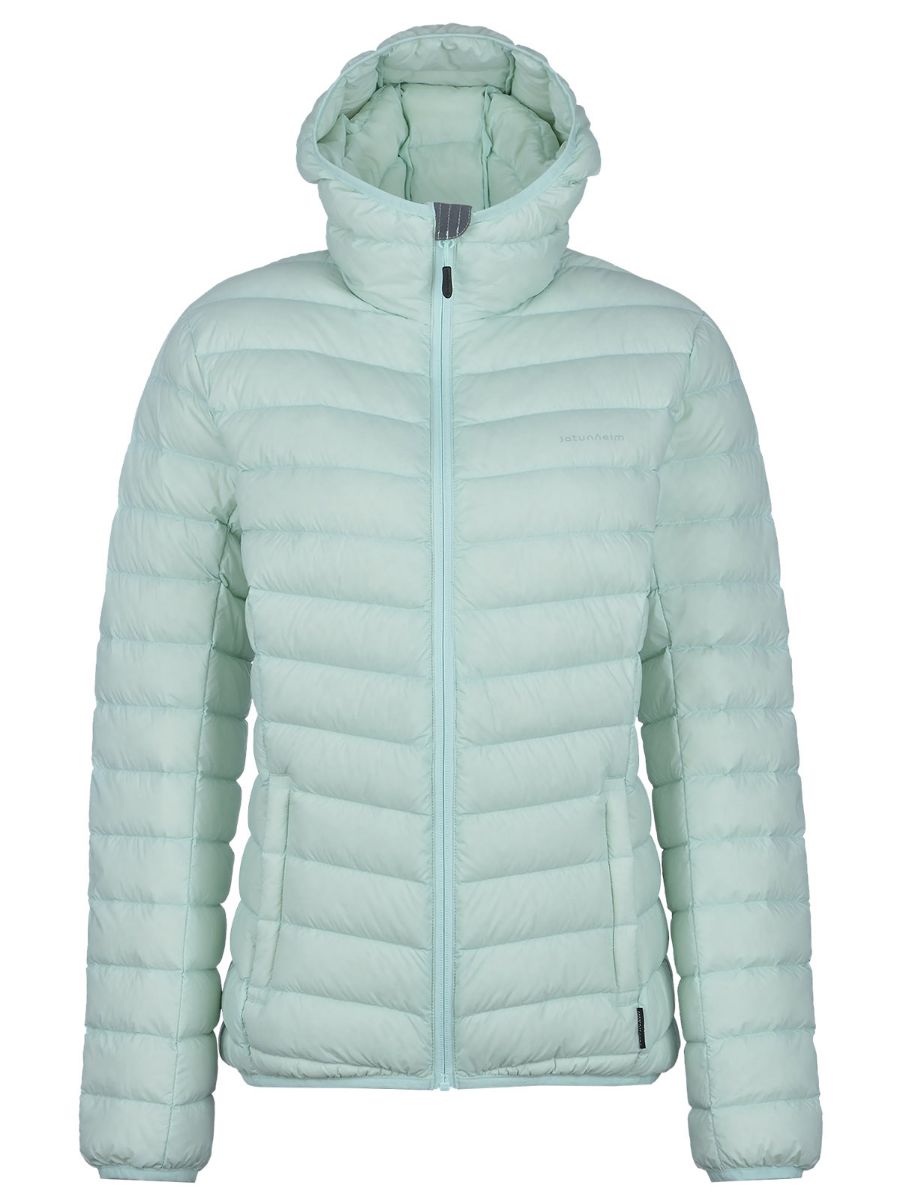Lett dunjakke til dame i fargen Blue Glass fra Jotunheim