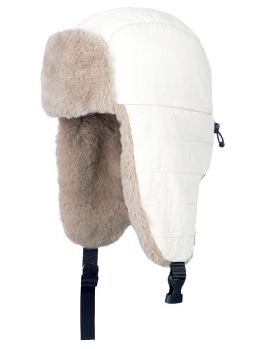 Vindtett lue fra Jotunheim i fargen Gardenia