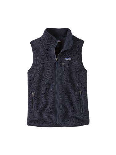 Vest i fleece fra Patagonia i fargen Sunken Blue