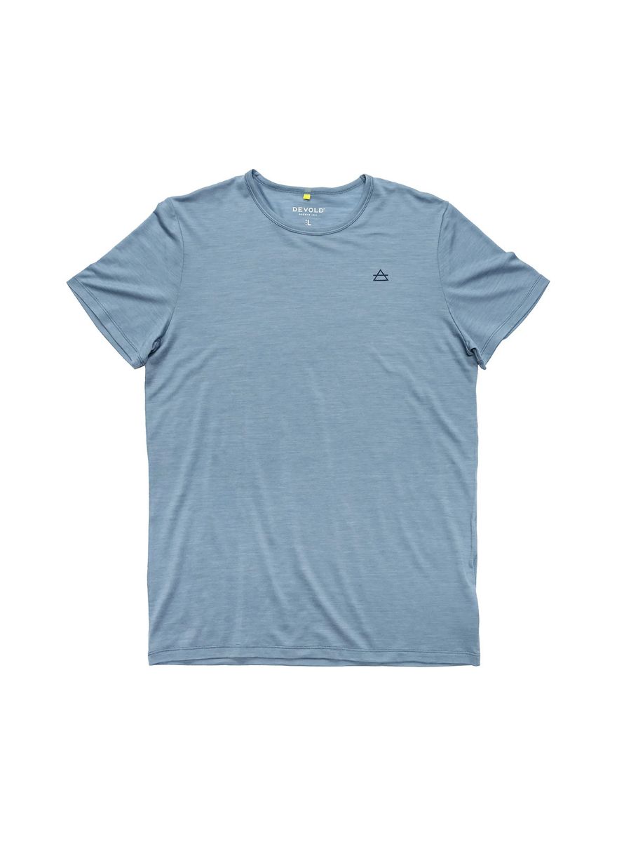 T-skjorte til herre fra Devold i fargen SkyBlue