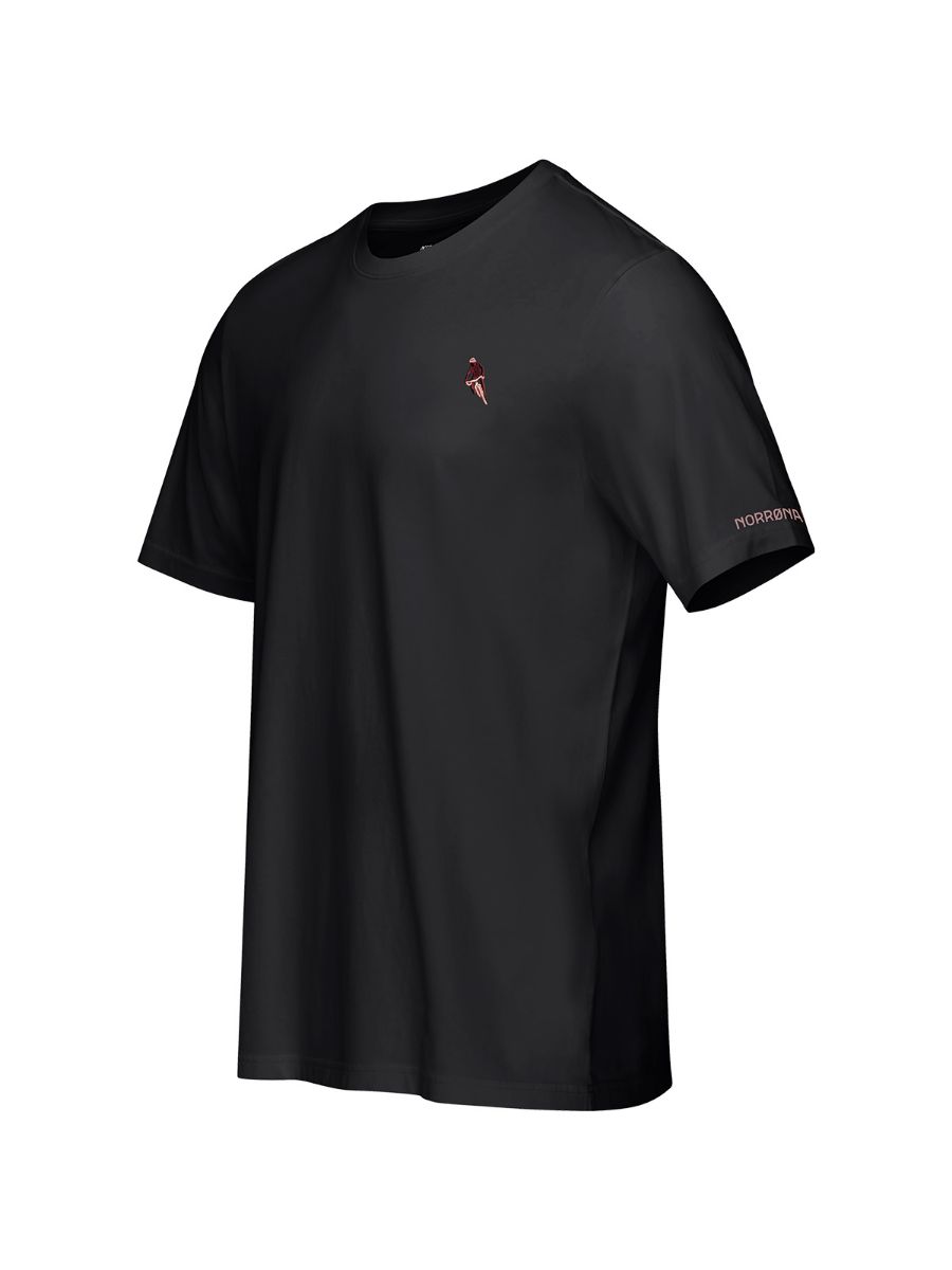 T-skjorte med broderi fra Norrøna