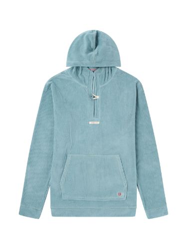 Komfortabel hettegenser til herre fra Amundsen i fargen Aqua