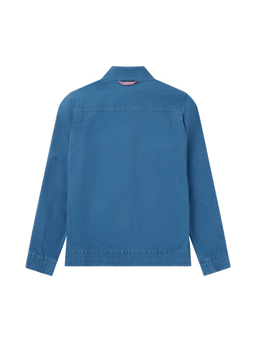 Lett og allsidig jakke i bomull til herre fra Amundsen i fargen Indigo