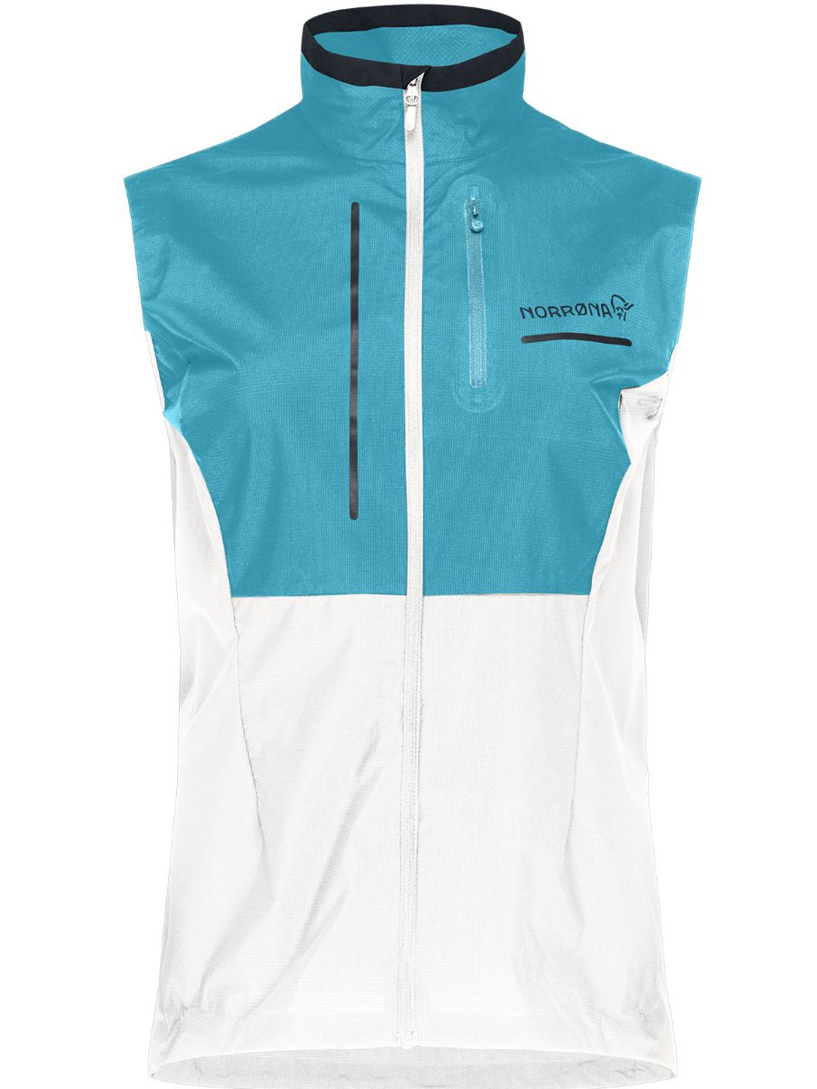 Lett og vindbeskyttende vest til dame fra Norrøna