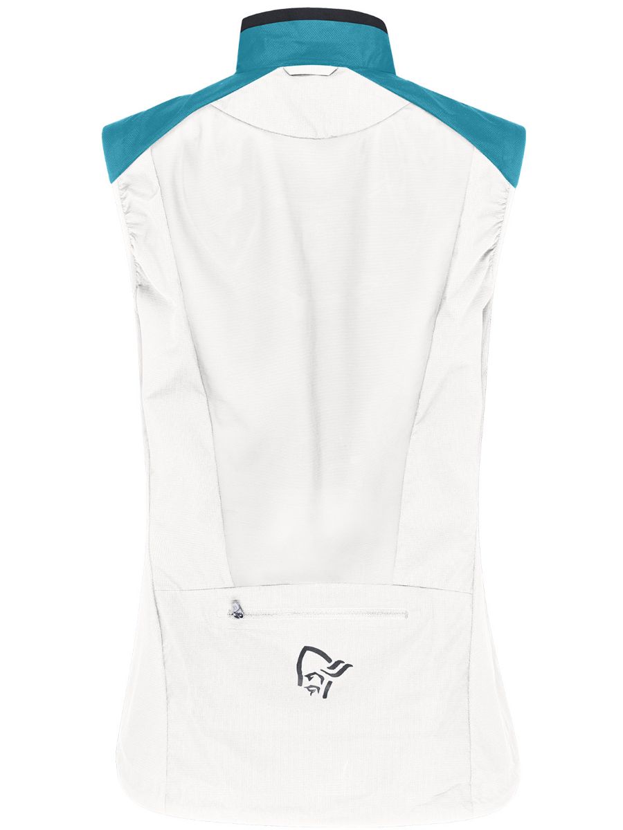 Lett og vindbeskyttende vest til dame fra Norrøna