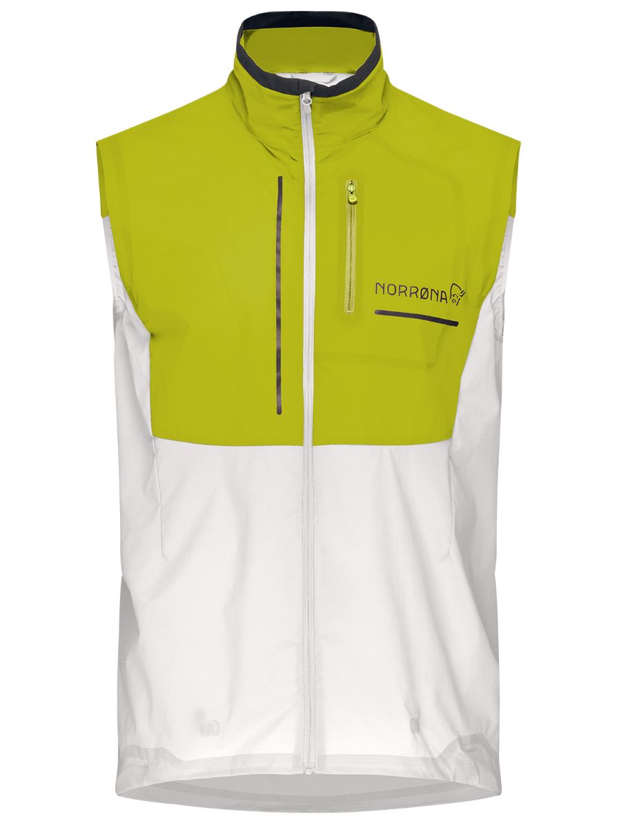 Lett og beskyttende vest til herre fra Norrøna 