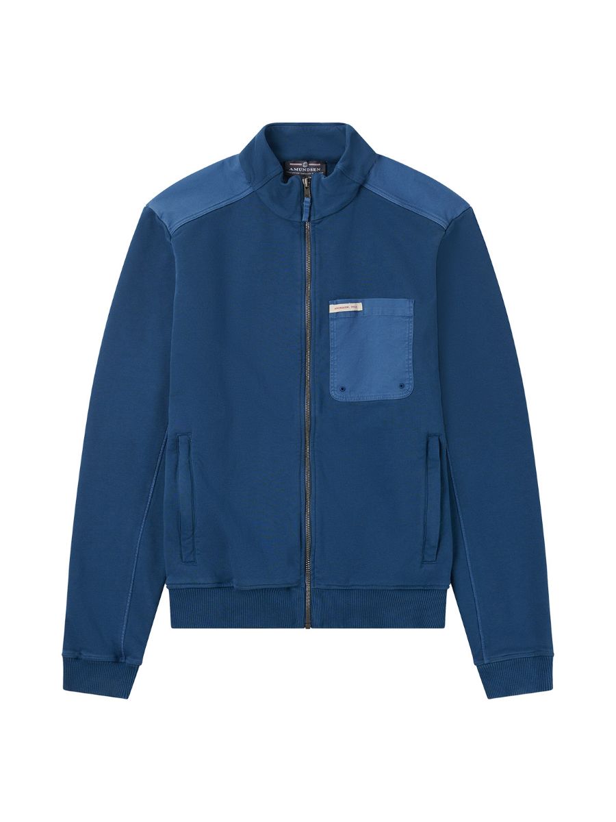 Atletisk og sporty jakke i bomull fra Amundsen til herre