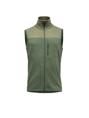 Vest til herre i merinoull fra Devold