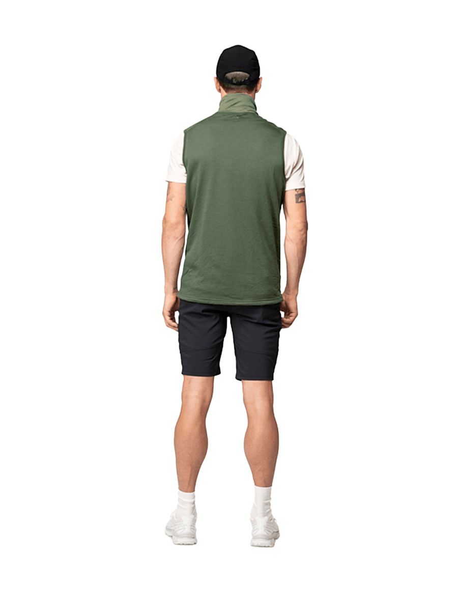 Vest til herre i merinoull fra Devold