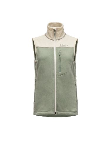 Vest i merinoull til dame fra Devold