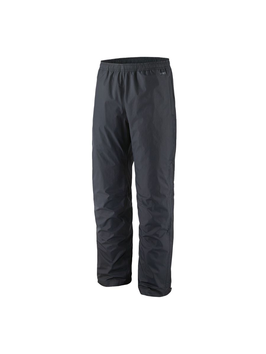 Regnbukse til herre fra Patagonia i fargen Black