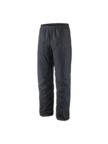 Regnbukse til herre fra Patagonia i fargen Black