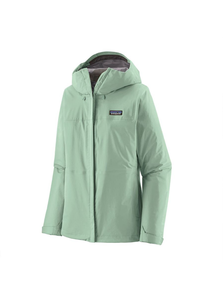 Regnjakke fra Patagonia til dame i fargen Thin Ice