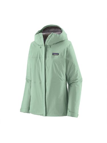 Regnjakke fra Patagonia til dame i fargen Thin Ice