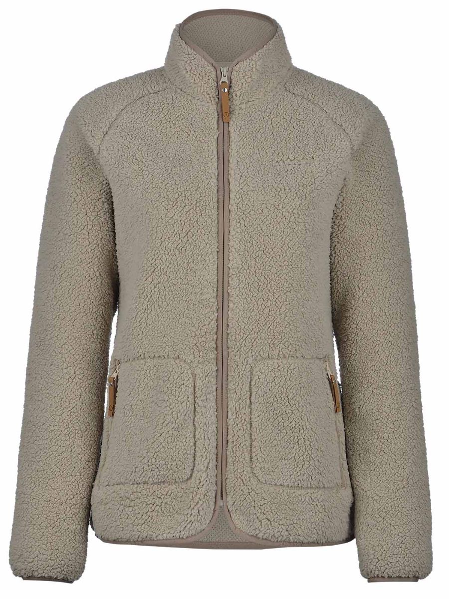 Fleecejakke til dame fra Jotunheim i behagelig teddystoff