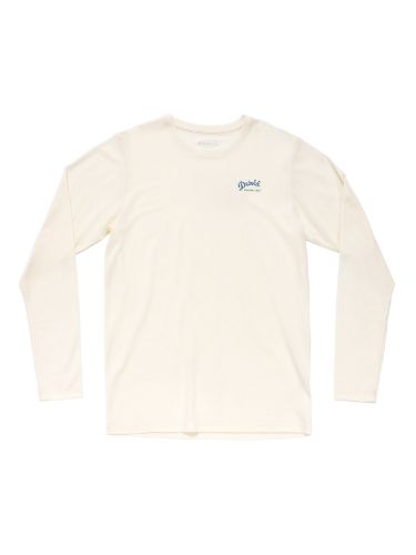 Longsleeve i merinoull til herre fra Devold med trykk