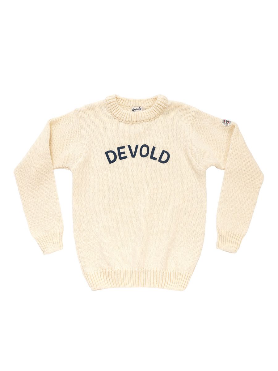 Tykk ullgenser til dame og herre fra Devold