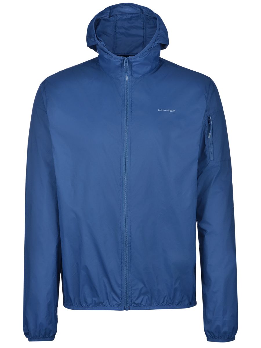 Vindjakke til herre som enkelt kan pakkes sammen