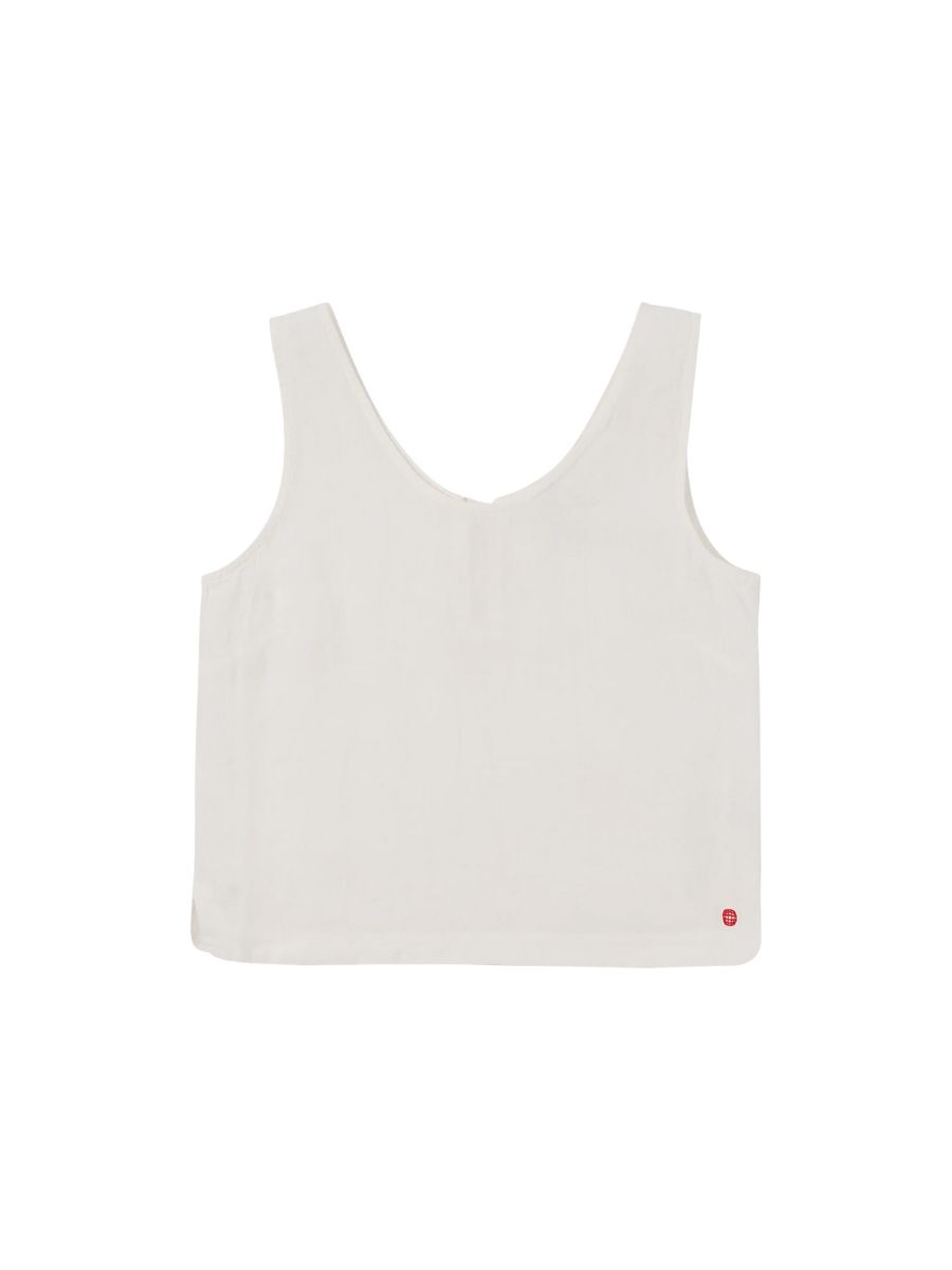 Overdel til dame i lin fra Amundsen