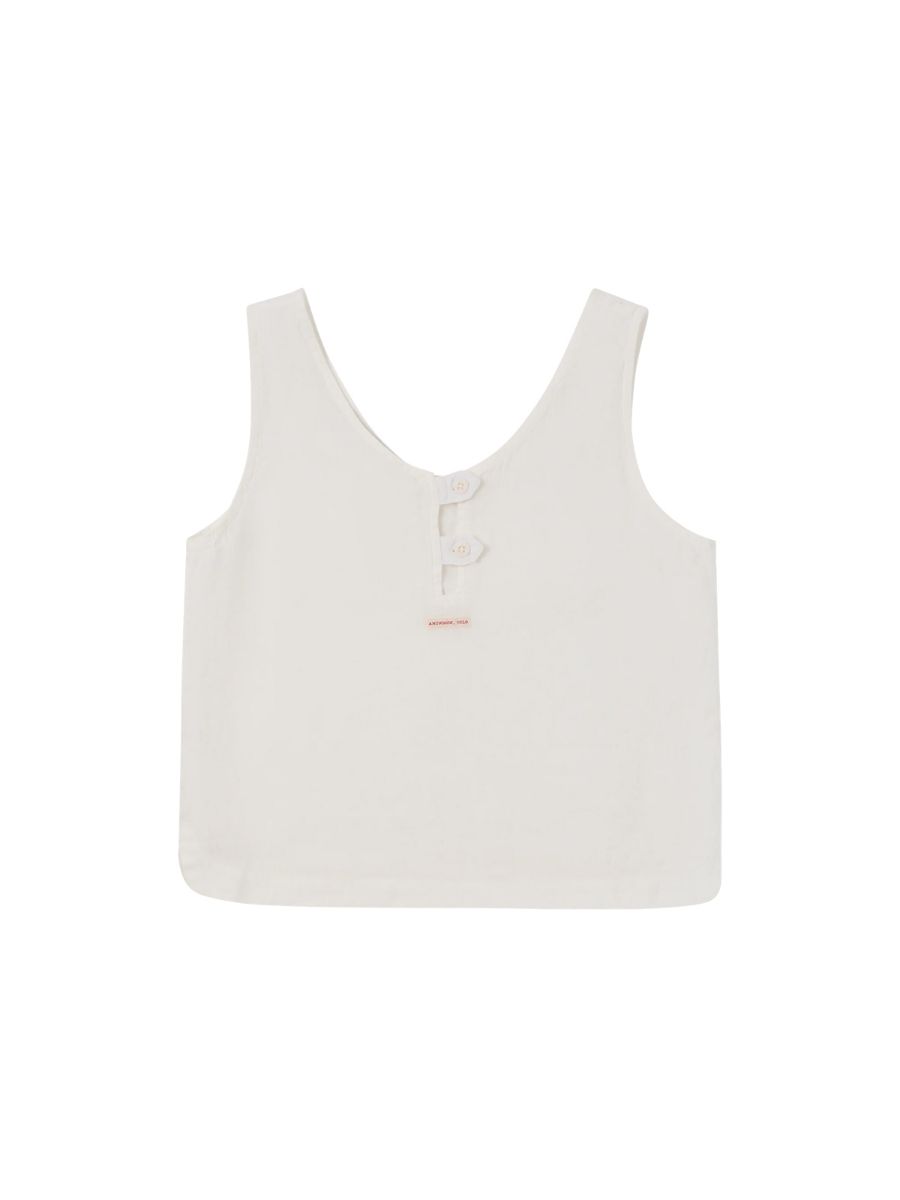 Overdel til dame i lin fra Amundsen