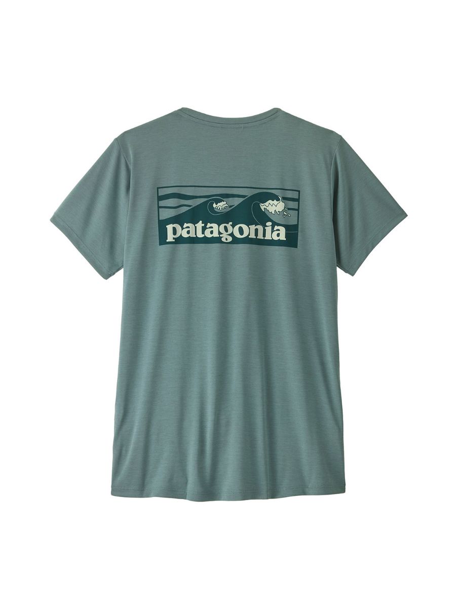 T-skjorte med trykk fra Patagonia