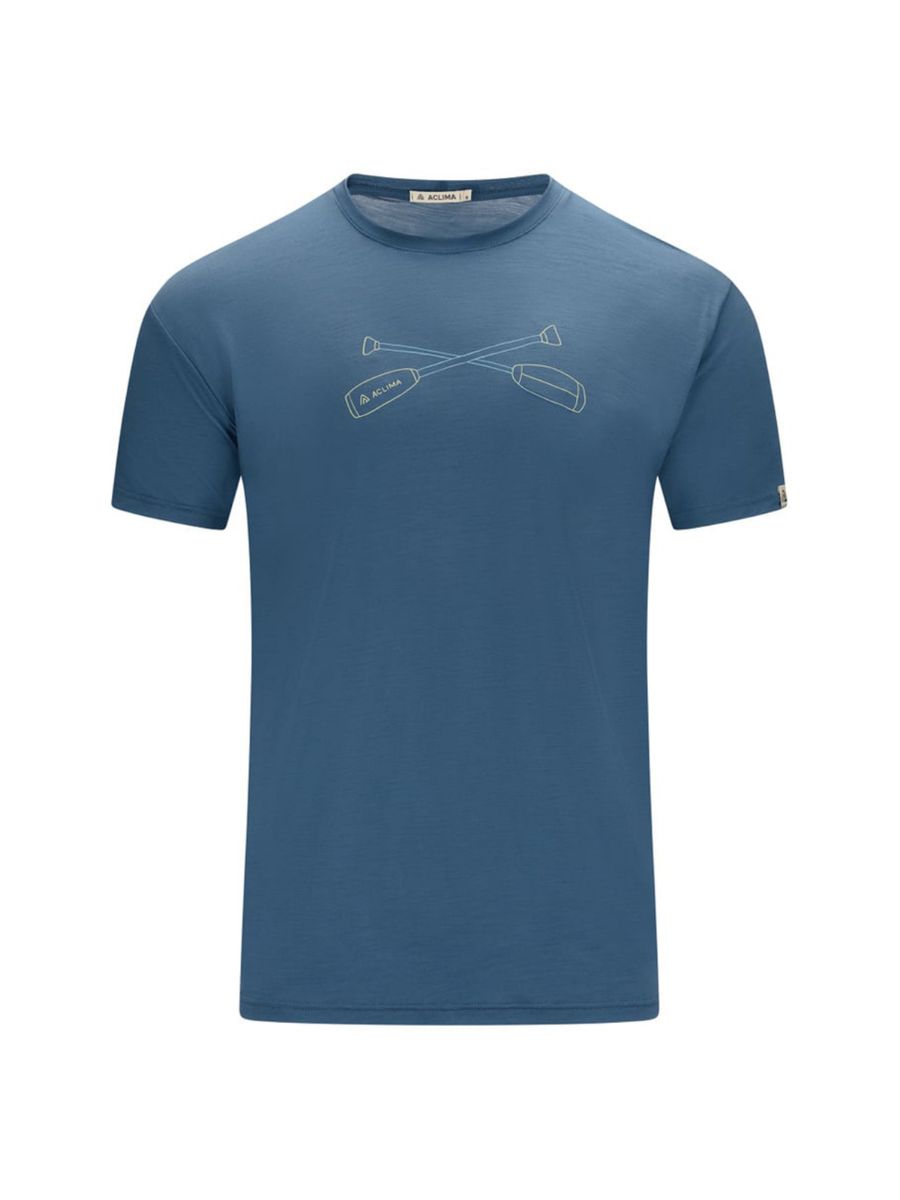 T-skjorte i ull til herre fra Aclima